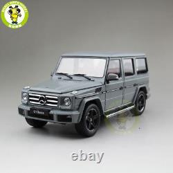 118 scale Benz G Class 500 Diecast Car SUV Model Toys GIFT Matte Gray