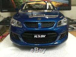 118 scale model car 2013 HSV GEN-F Clubsport R8 Perfect Blue FREE POST #AR81602