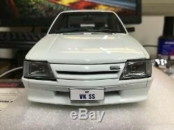 118 scale model car Holden VK HDT SS Commodore Alpine White FREE POST #B182704N