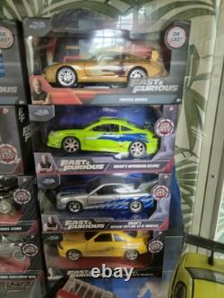 12x JADA Toys Fast & Furious Diecast Model Vehicles 132 Scale Mint & Boxed
