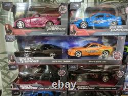 12x JADA Toys Fast & Furious Diecast Model Vehicles 132 Scale Mint & Boxed
