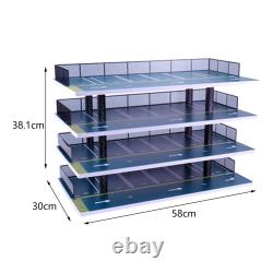 132 Scale Diecast Vehicle Model Display Case, Diecast Car Garage Display Stand