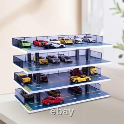 132 Scale Diecast Vehicle Model Display Case Mini Model Car Storage Box