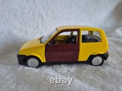 134 Scale Diecast Model Custom The Inbetweeners Yellow Fiat Cinquecento
