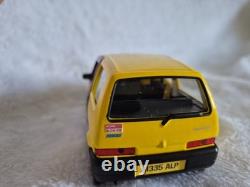 134 Scale Diecast Model Custom The Inbetweeners Yellow Fiat Cinquecento