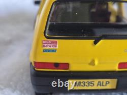 134 Scale Diecast Model Custom The Inbetweeners Yellow Fiat Cinquecento
