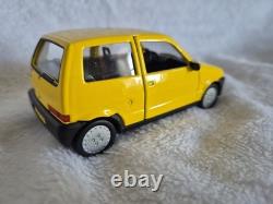 134 Scale Diecast Model Custom The Inbetweeners Yellow Fiat Cinquecento