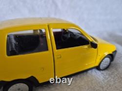 134 Scale Diecast Model Custom The Inbetweeners Yellow Fiat Cinquecento