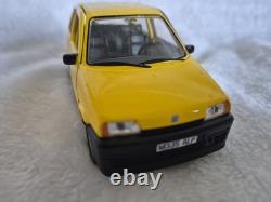 134 Scale Diecast Model Custom The Inbetweeners Yellow Fiat Cinquecento