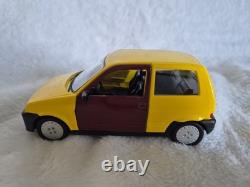 134 Scale Diecast Model Custom The Inbetweeners Yellow Fiat Cinquecento