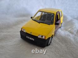 134 Scale Diecast Model Custom The Inbetweeners Yellow Fiat Cinquecento