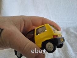134 Scale Diecast Model Custom The Inbetweeners Yellow Fiat Cinquecento