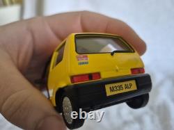 134 Scale Diecast Model Custom The Inbetweeners Yellow Fiat Cinquecento