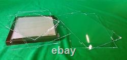 14 x 14 x 28 Display Case for Hot Toy Figures 1/6 Scale, Statue, Doll, LED Light