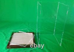 14 x 14 x 28 Display Case for Hot Toy Figures 1/6 Scale, Statue, Doll, LED Light