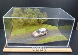 143 scale diorama Large Rally Scene 1, Inc cover. (Vehicle not included)