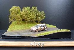 143 scale diorama Large Rally Scene 1, Inc cover. (Vehicle not included)
