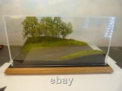 143 scale diorama Large Rally Scene 1, Inc cover. (Vehicle not included)