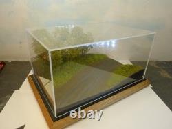 143 scale diorama Large Rally Scene 1, Inc cover. (Vehicle not included)