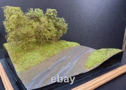 143 scale diorama Large Rally Scene 1, Inc cover. (Vehicle not included)