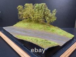 143 scale diorama Large Rally Scene 1, Inc cover. (Vehicle not included)
