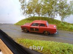 143 scale diorama Large Rally Scene 1, Inc cover. (Vehicle not included)