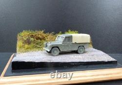 143 scale diorama Rally Scene 2, Inc cover. (Vehicle not included) 026