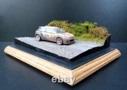 143 scale diorama Rally Scene 2, Inc cover. (Vehicle not included) 026