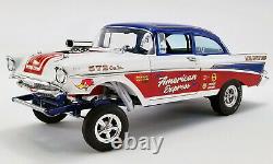 1957 Chevrolet Bel Air Gasser American Express 118 Scale By Acme A1807007