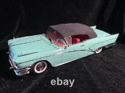 1958 Buick Riviera Limited Sun Star Diecast Model 1/18 Scale Convertible Car