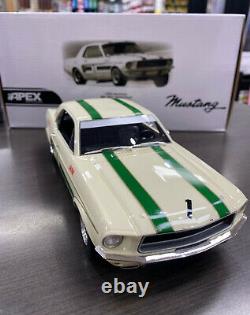 1969 Atcc Winner Ian'pete' Geoghegan Ford Mustang 118 Scale Model Car Apex