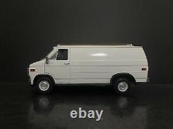 1983 GMC Vandura Work Cargo Van Custom White 1/18 Scale Kodeblake Exclusive