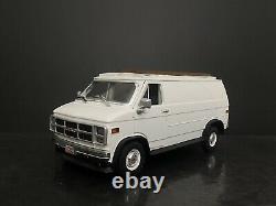 1983 GMC Vandura Work Cargo Van Custom White 1/18 Scale Kodeblake Exclusive