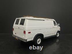 1983 GMC Vandura Work Cargo Van Custom White 1/18 Scale Kodeblake Exclusive