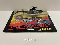 1984 Vintage ERTL Airwolf Helicopter 1/64 Matchbox Scale SEALED on FACTORY Card