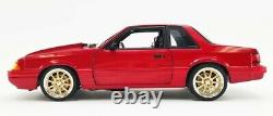 1990 Ford Mustang LX Street Fighter Red 118 Scale Model Car By Gmp 18955