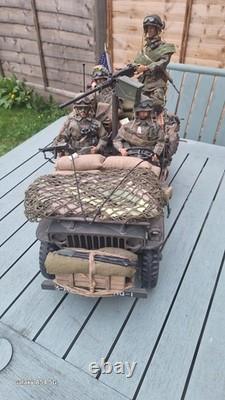 21st Century Toys1/6th scale willys jeep Plus Figures