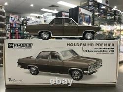 37513 Holden Hr Premier Savonnah Bronze Sedan 118 Scale Die Cast Model Car