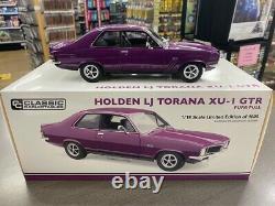 37979 Holden Lj Torana Xu-1 Gtr Purr Pull Purple 118 Scale Die Cast Model Car