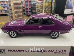 37979 Holden Lj Torana Xu-1 Gtr Purr Pull Purple 118 Scale Die Cast Model Car