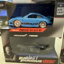 6x JADA Toys Fast & Furious Diecast Model Vehicles 132 Scale Boxed 3x Twin Pack