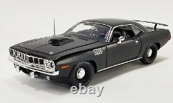 ACME 1971 Plymouth HEMI Cuda (Black) 118 Scale Diecast Model