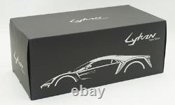 AUTOCRAFT 1/18 Scale Lykan Hyper Sport Red Diecast Car Model Toy Collection