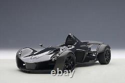 AUTOart 1/18 Scale BAC Mono Black Diecast Car Model Collection Toy Gift