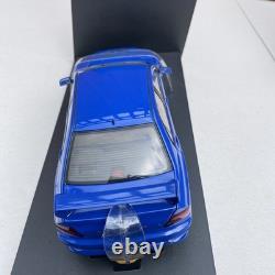 AUTOart 1/18 Scale Diecast 77164 Mitsubishi Lancer Evolution VII Street Car Blue