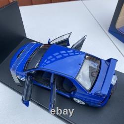 AUTOart 1/18 Scale Diecast 77164 Mitsubishi Lancer Evolution VII Street Car Blue