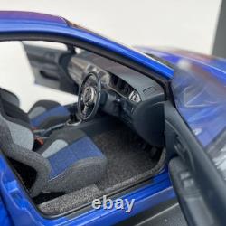 AUTOart 1/18 Scale Diecast 77164 Mitsubishi Lancer Evolution VII Street Car Blue