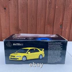 AUTOart 1/18 Scale Diecast 77164 Mitsubishi Lancer Evolution VII Street Car Blue