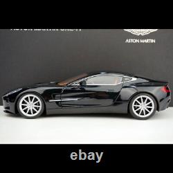 AUTOart 118 Scale Aston Martin ONE77 Black Alloy Diecast Car Model Collection