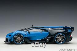 AUTOart 70986 Bugatti Vision Gran Turismo Light Blue/Blue Carbon 118TH Scale